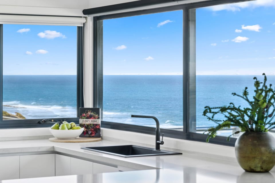 Kitchen window view