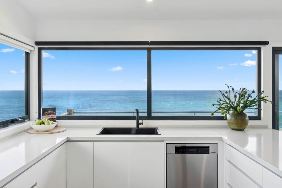 Kitchen window view