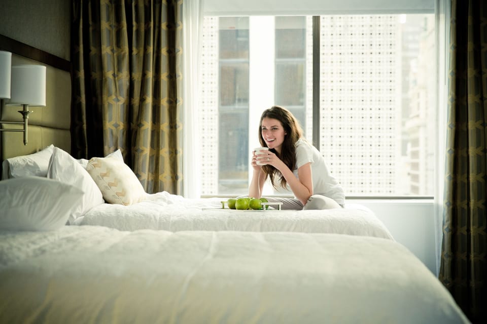 In-room safe, desk, cribs (free), WiFi (free)