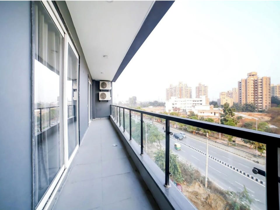 Superior Double Room, Balcony, City View | In-room safe, desk, laptop workspace, iron/ironing board
