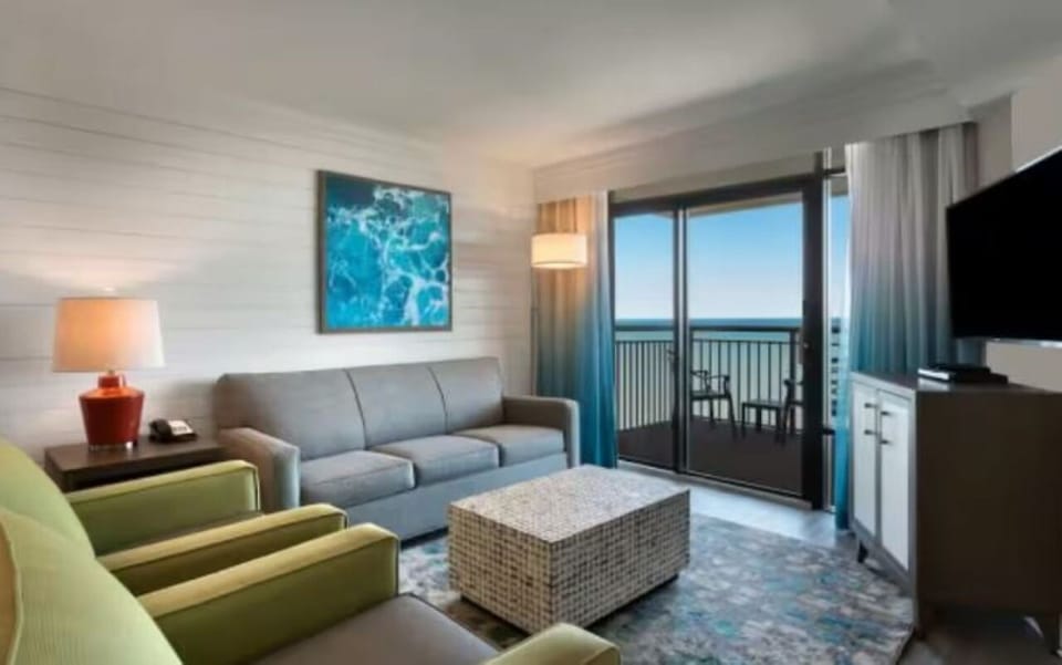 Kick back on the sofa after a sun-soaked beach day.