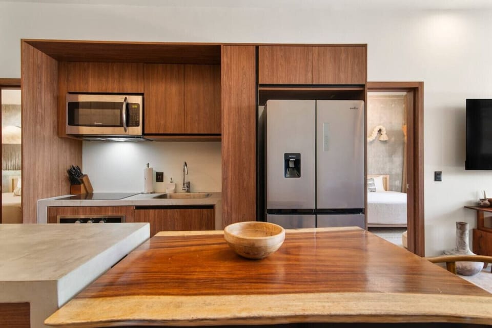 Unleash your inner chef — pristine, fully-equipped kitchen for your culinary adventures and cozy dining!
