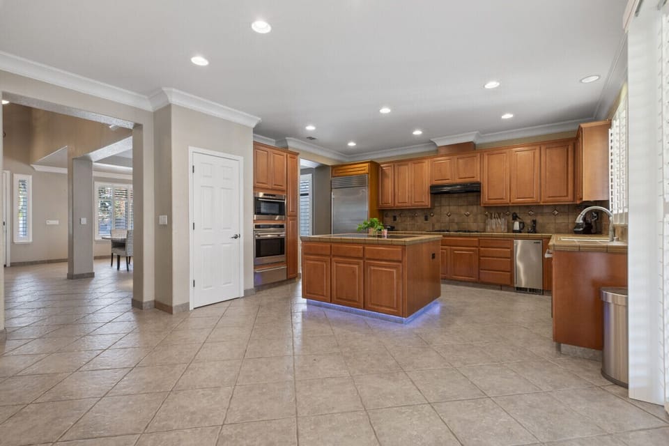 A chef-ready kitchen with everything you need to cook and share meals.