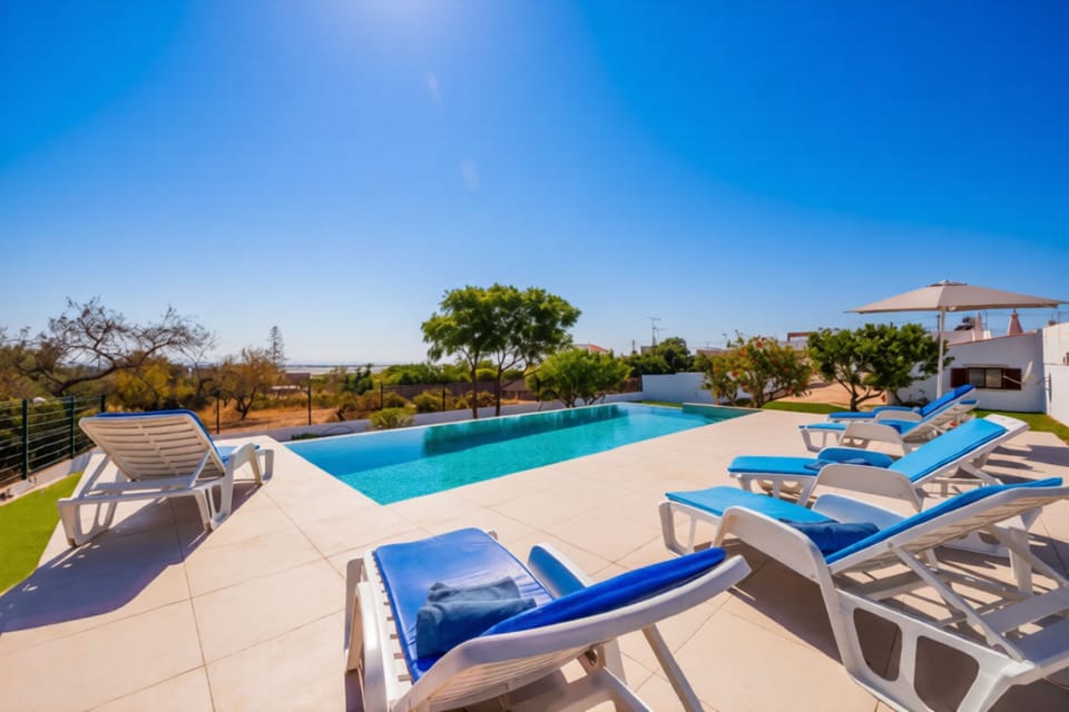 South facing swimming pool