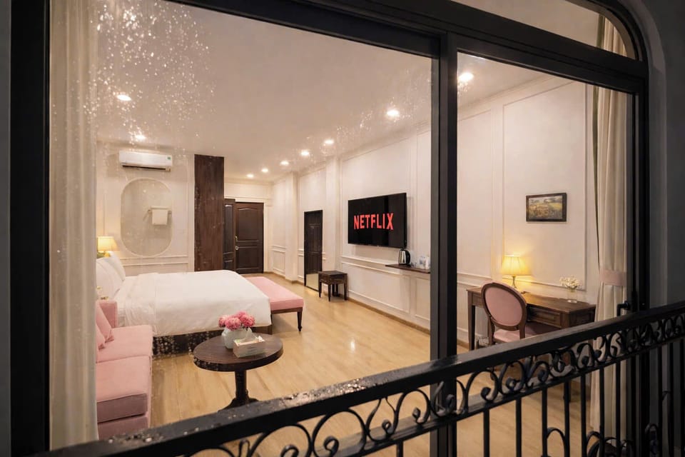 Pink Studio, City View | In-room safe, individually decorated, individually furnished, desk