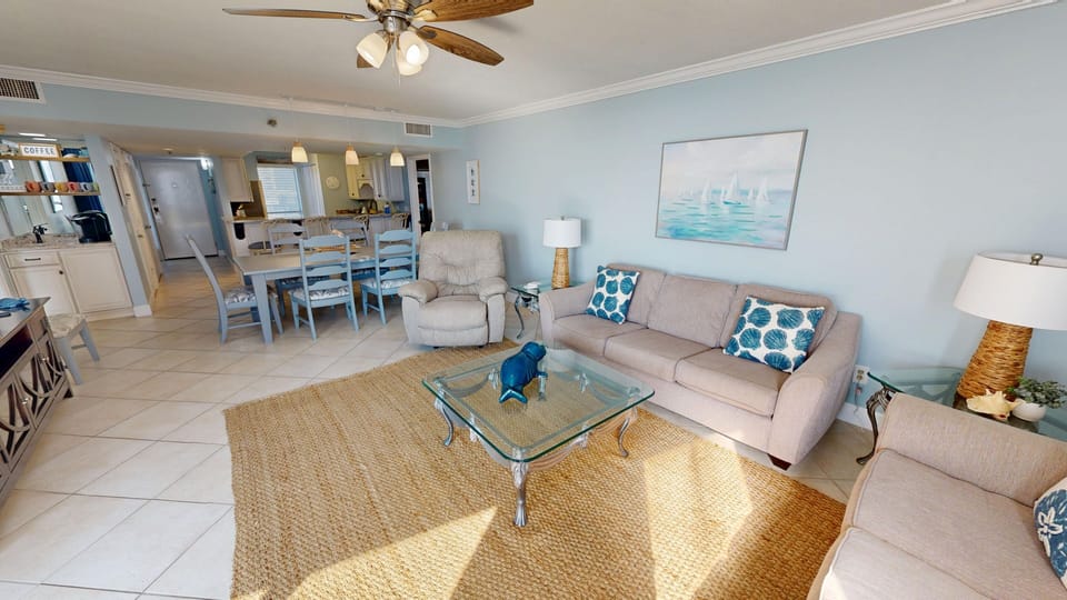 Condo, 3 Bedrooms | Living area | Smart TV