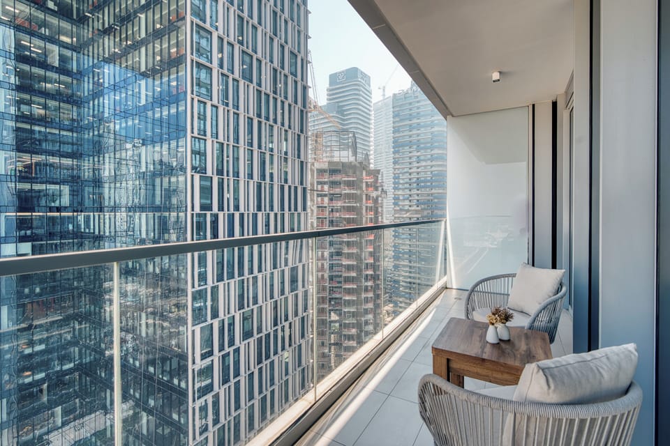 Luxury Apartment, Multiple Beds, City View | View from room