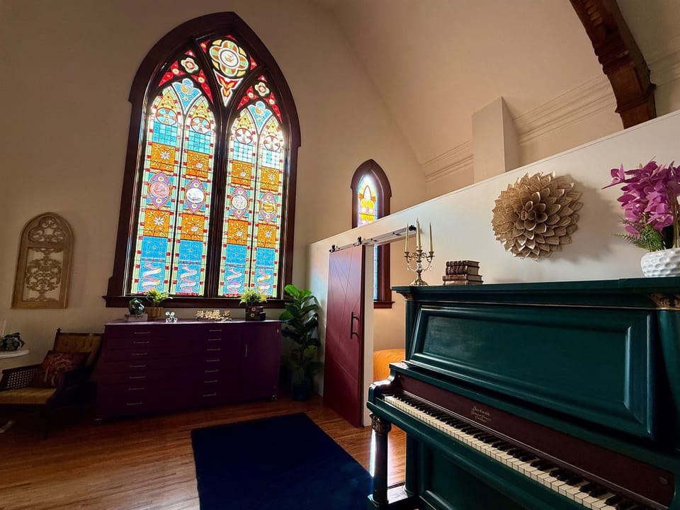 Bring music to your stay with our lovely in-home piano.
