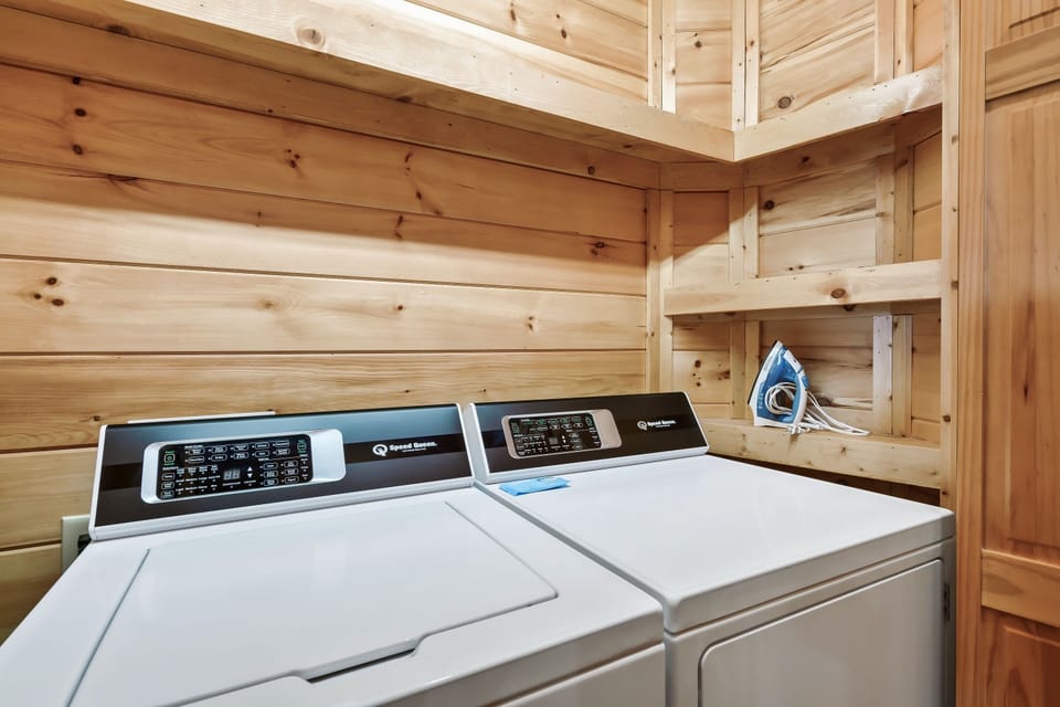 Full sized washer & dryer available for your use!