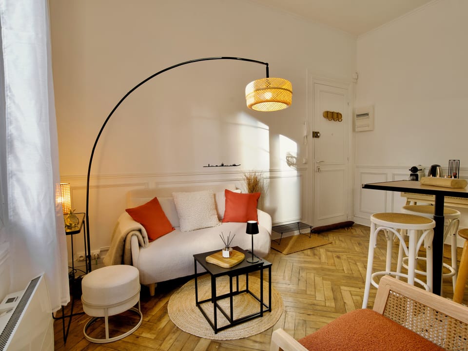 Salon en rez-de-chaussée