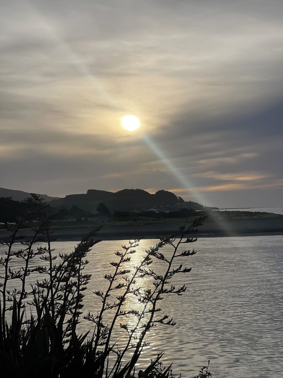 The lookout above the main Ngaranui Beach