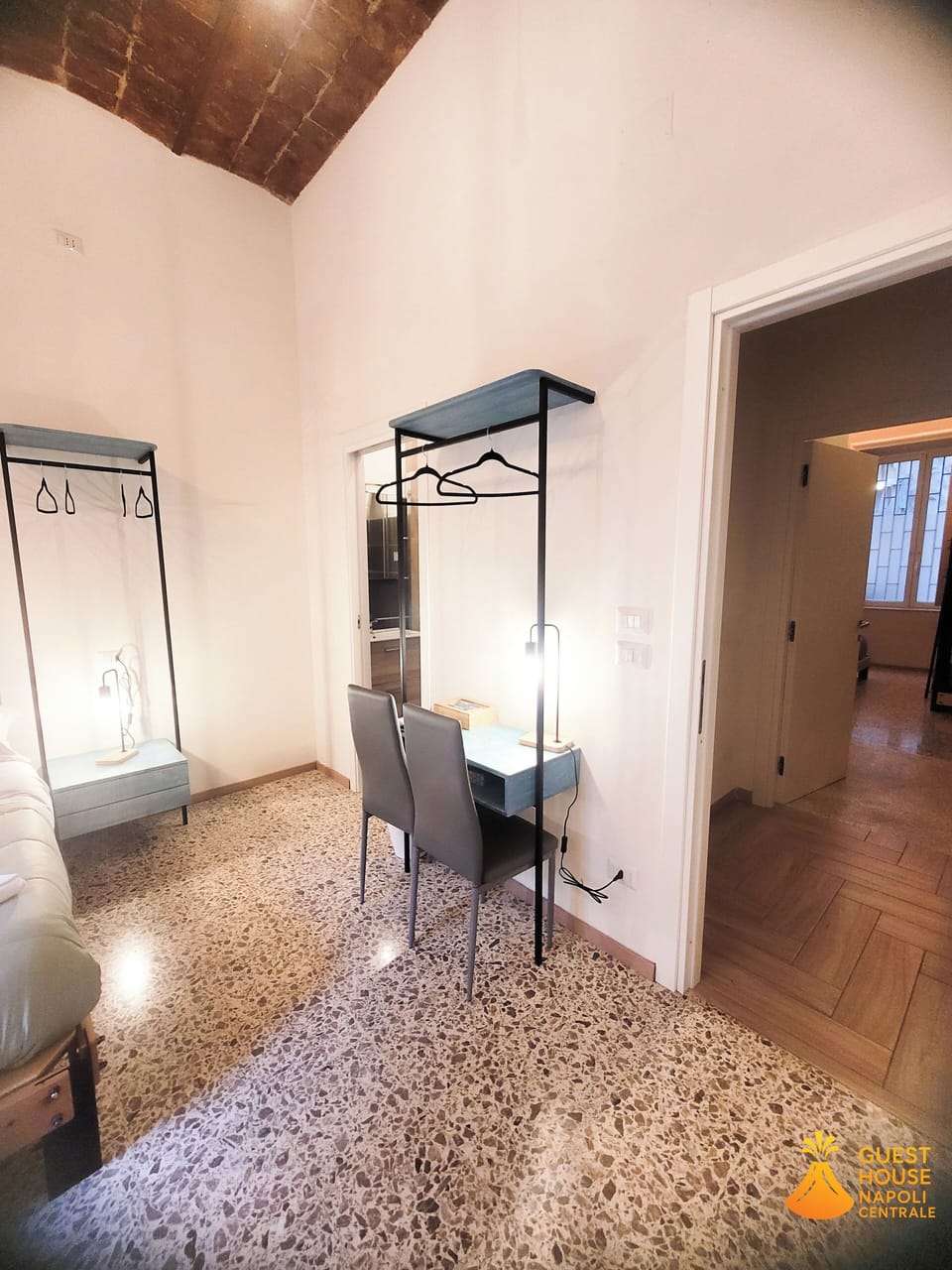 Triple Room | Desk, laptop workspace, blackout drapes, soundproofing