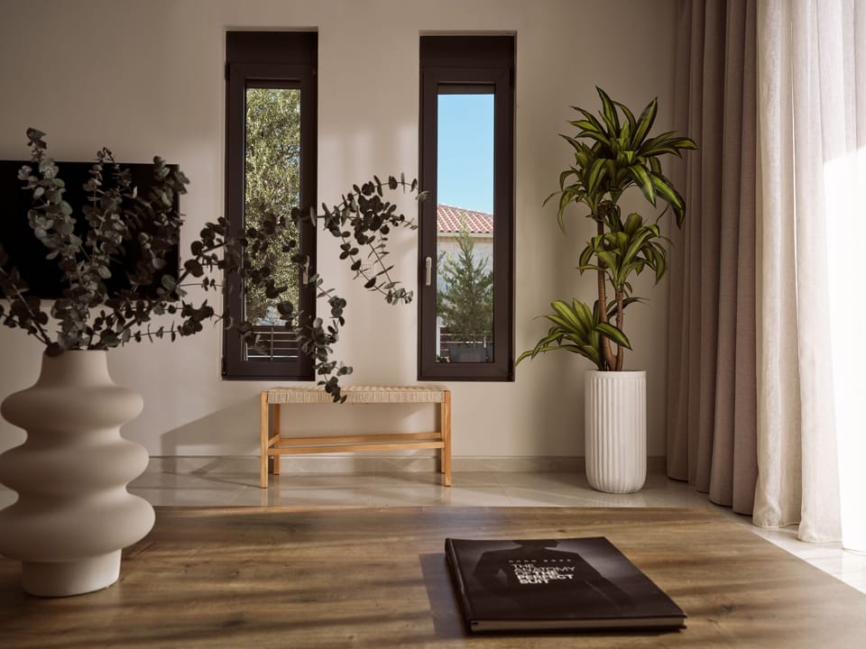 Stylish interiors invite quiet moments & relaxed gatherings.