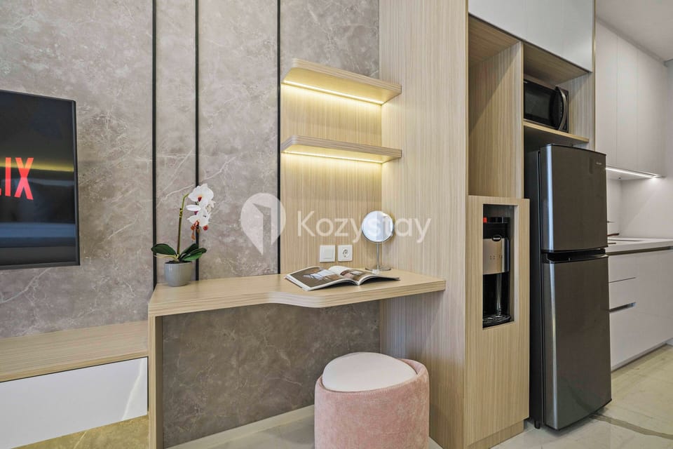 Apartment, 1 Bedroom, City View | Desk, laptop workspace, iron/ironing board, free WiFi