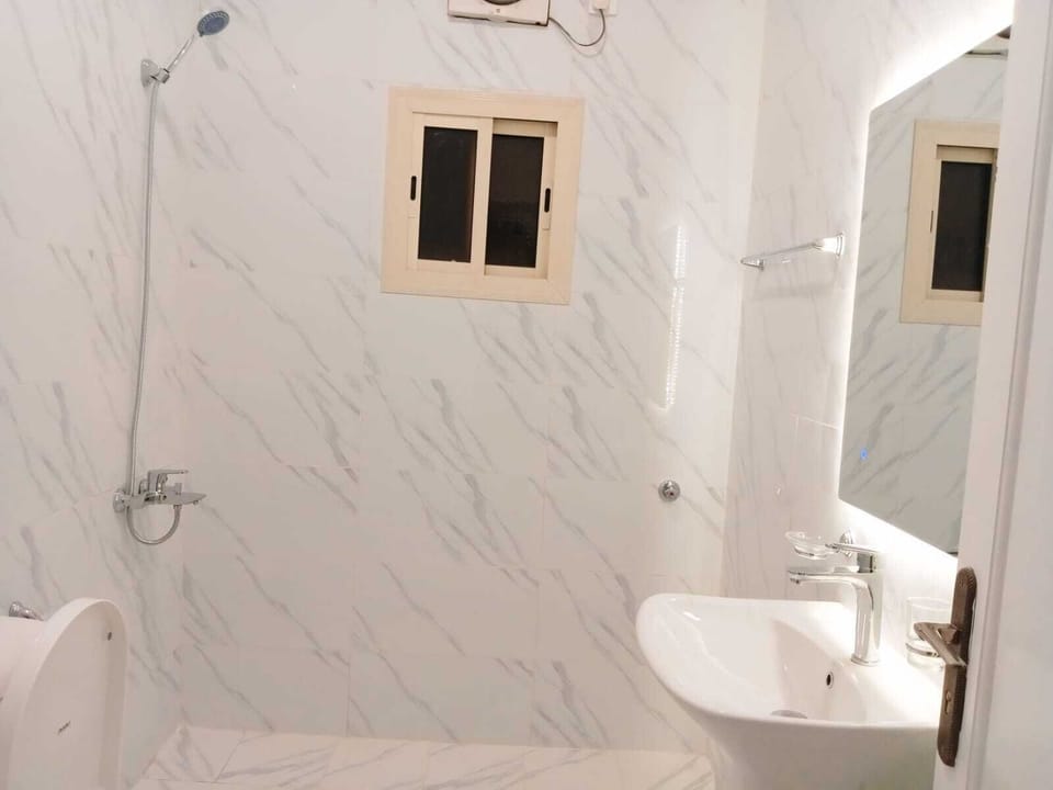 Soap, shampoo, toilet paper