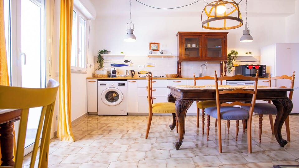 Apartment, Sea View | Private kitchen