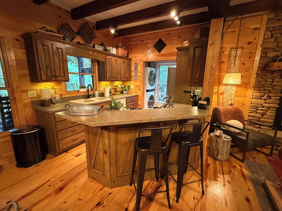 kitchen bar area