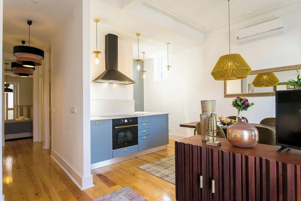Dining room and living room