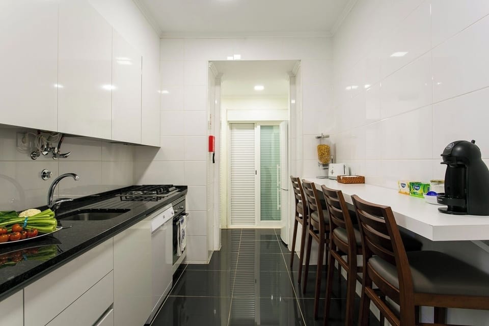 Spacious fully equipped kitchen