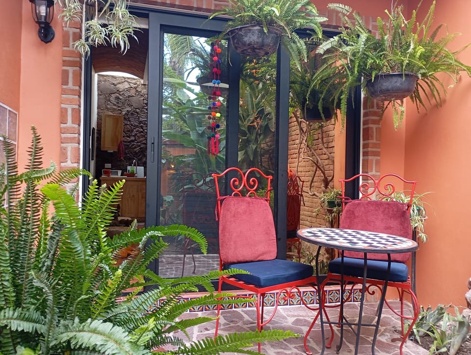 Your private patio
