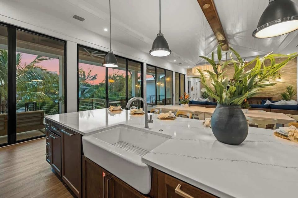 House A - Great Room - Open Floor Plan - Balcony Access - Lake Views