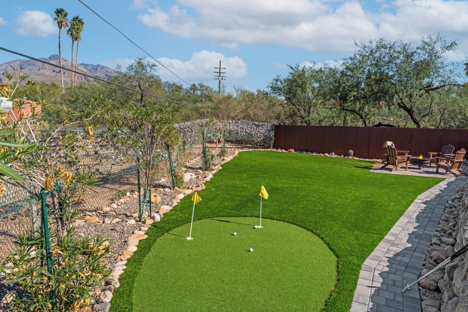 Your very own putting green is looking up to par!