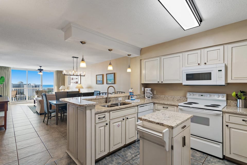 Condo, 1 King Bed with Sofa bed (Pelican Beach Terrace 1203) | Private kitchen
