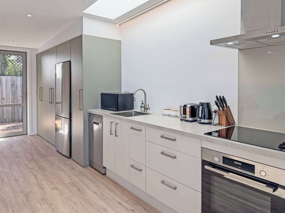 Clean, spacious kitchen with everything you need to feel right at home.