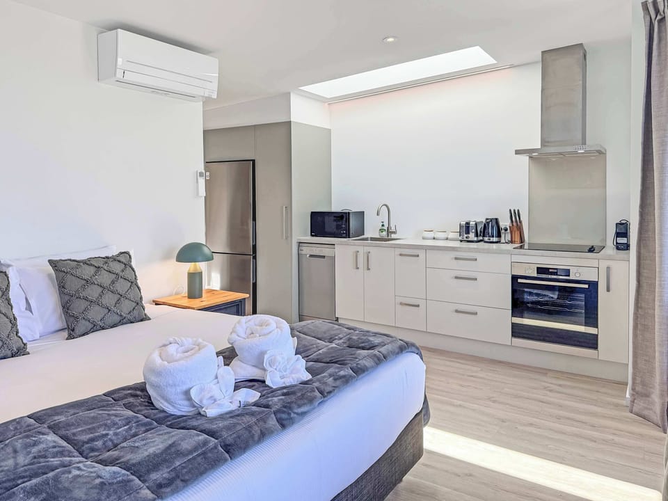 Spacious studio design with everything you need for a comfortable stay.