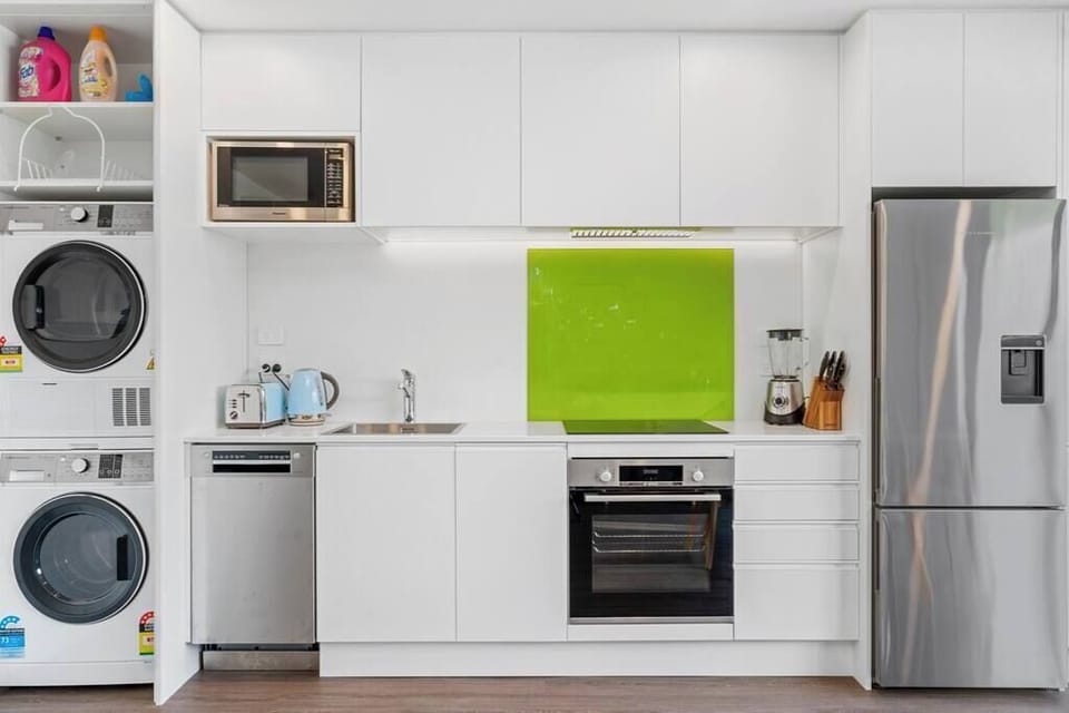 Large clothes washing machine and dryer... perfect for when you've returned home from the ski fields or after a big hike!