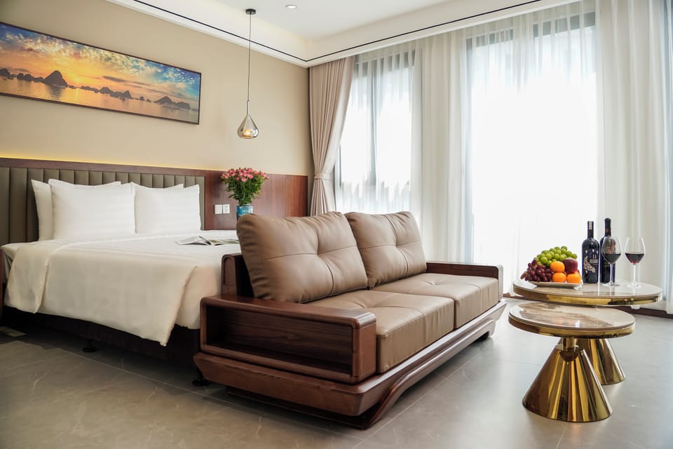 Luxury Double Room, City View | In-room safe, soundproofing, iron/ironing board, free WiFi