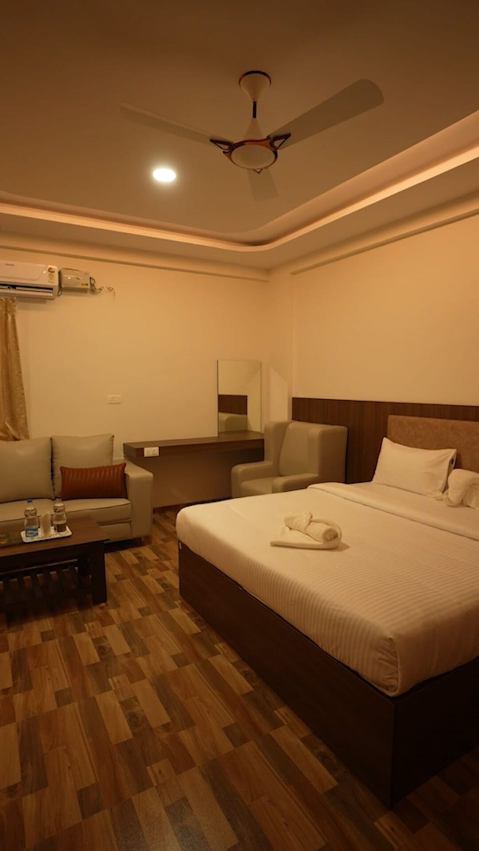 Superior Double or Twin Room, Balcony, Mountain View | Desk, laptop workspace, soundproofing, iron/ironing board