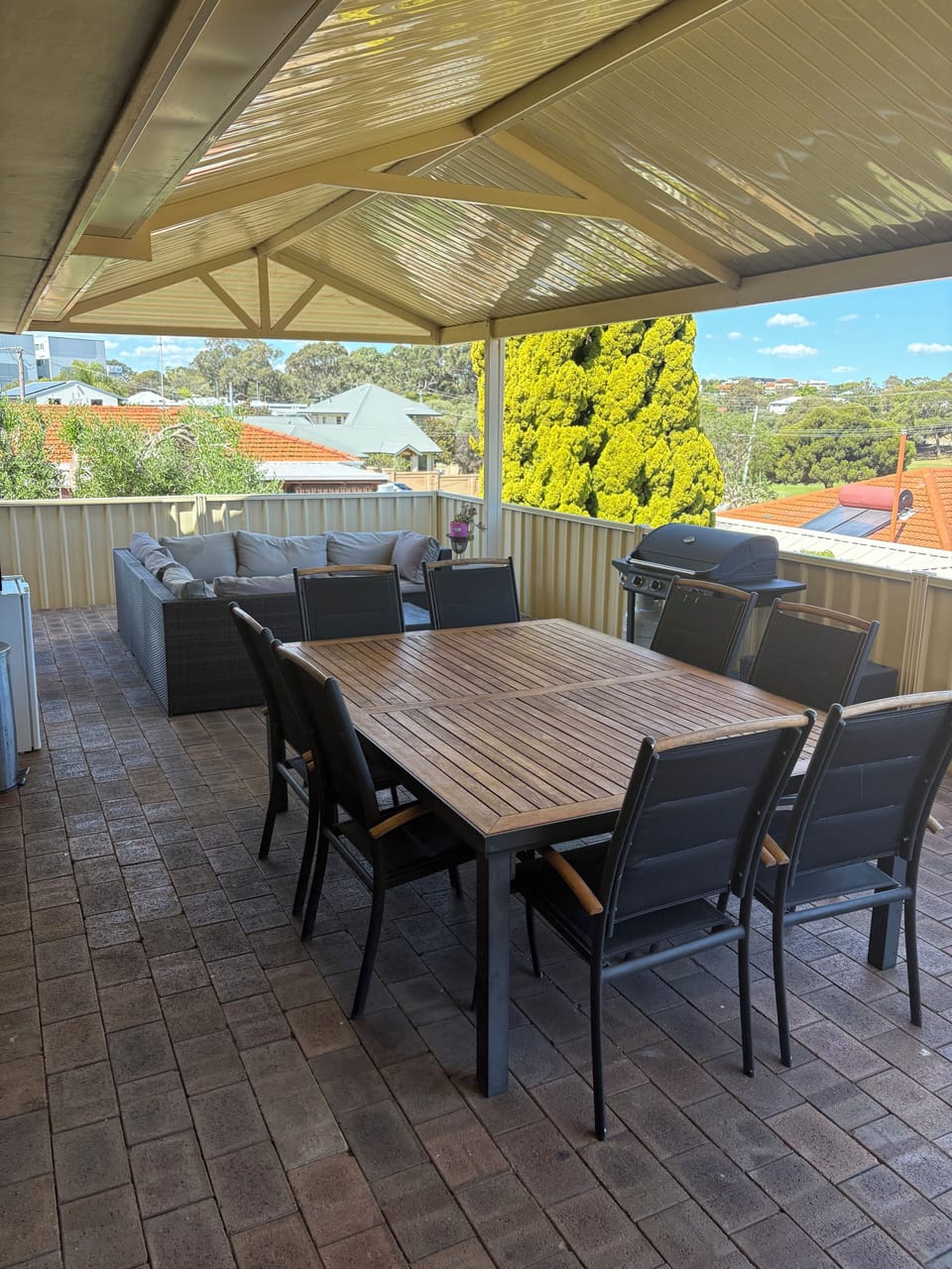 Outdoor dining