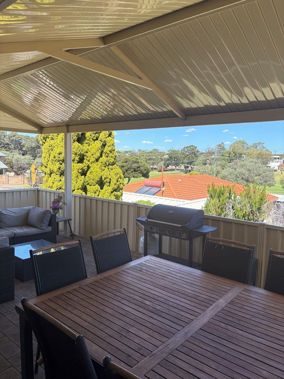 Outdoor dining