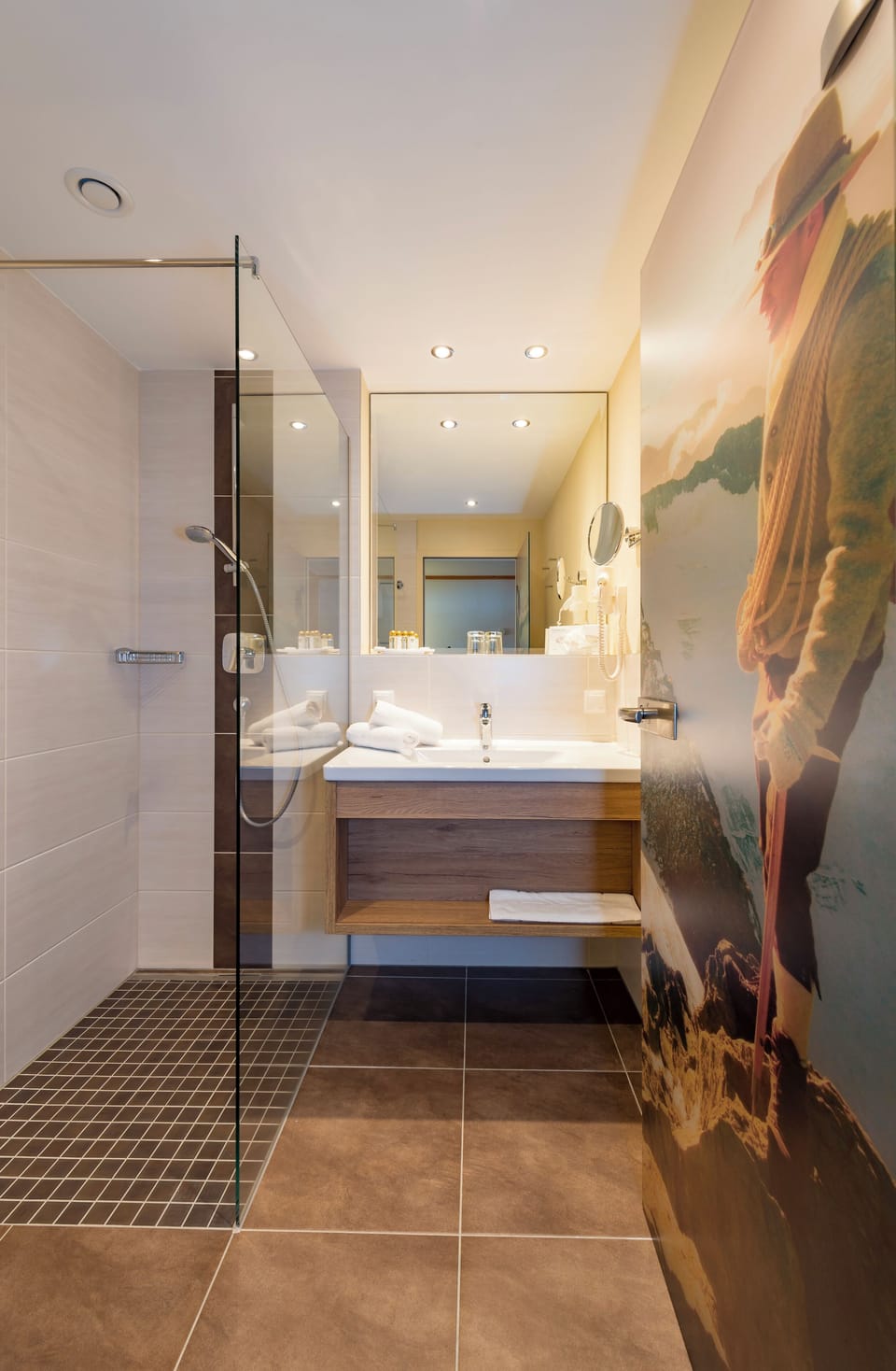 Design Double Room | Bathroom | Free toiletries, hair dryer, bathrobes, slippers