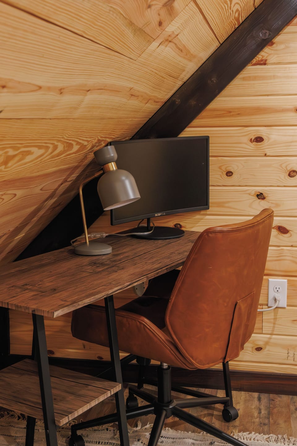 We offer free Wifi and a workspace for the perfect balance of getting away