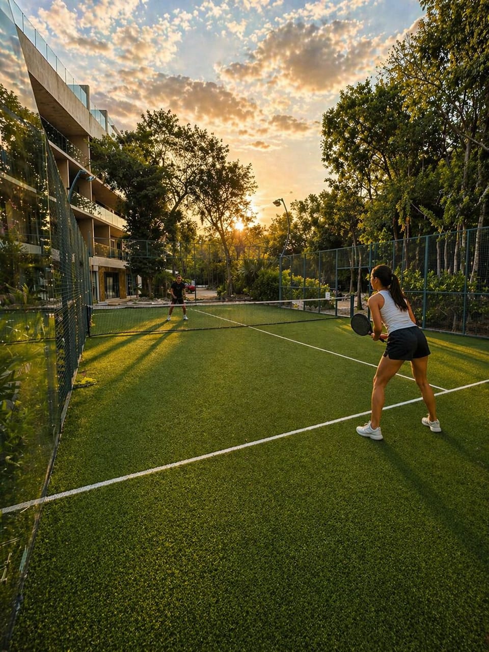 Padel, reservacion gratuita, incluye racketas para jugar