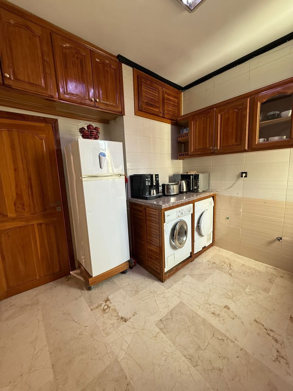 Premium Apartment, 6 Bedrooms, Balcony, City View | Private kitchen | Full-size fridge, microwave, oven, stovetop