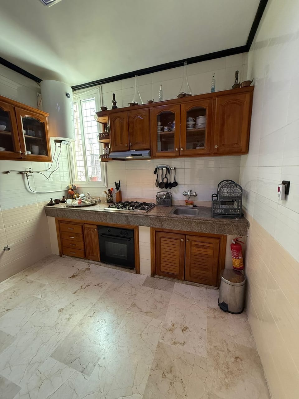 Premium Apartment, 6 Bedrooms, Balcony, City View | Private kitchen | Full-size fridge, microwave, oven, stovetop