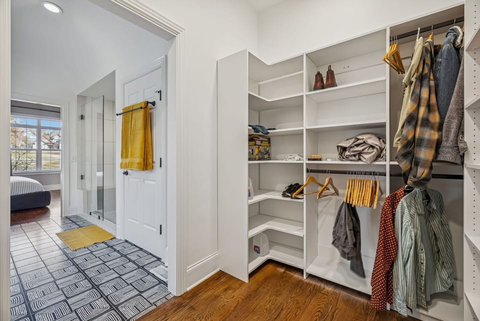 Easy flowing Master Suite.