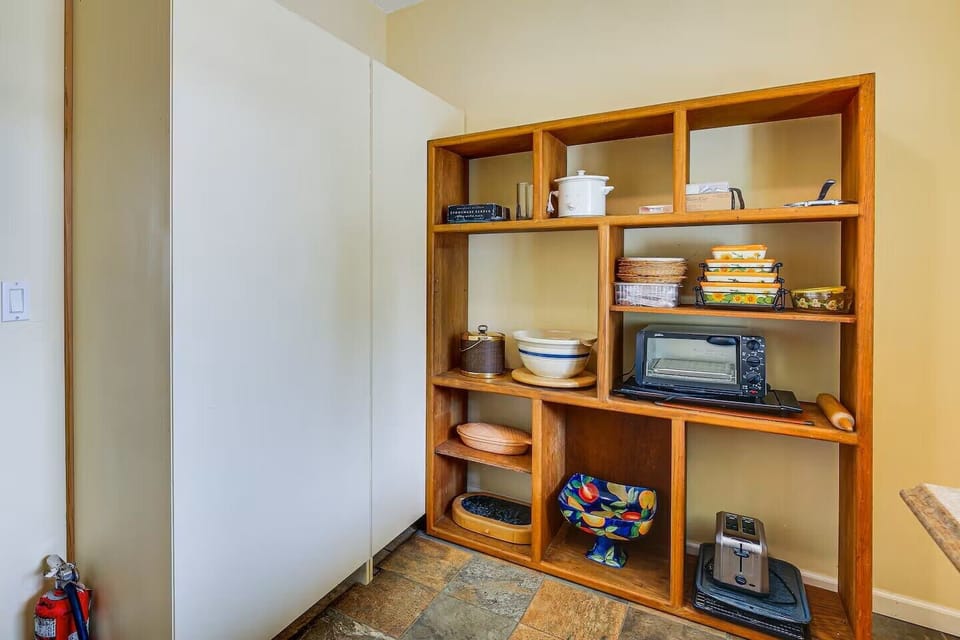 Our pantry has many additional cooking kitchen essentials. 