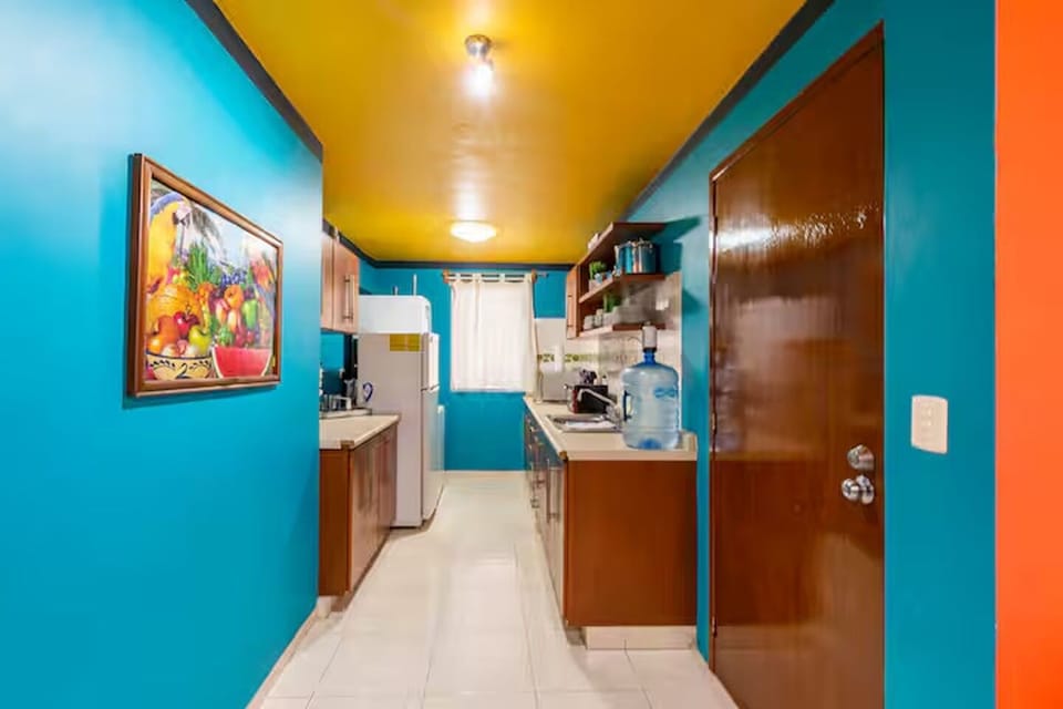 Fully equipped kitchen with essentials