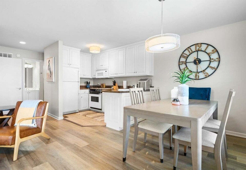 Bright open layout with kitchen and dining combined for easy living.
