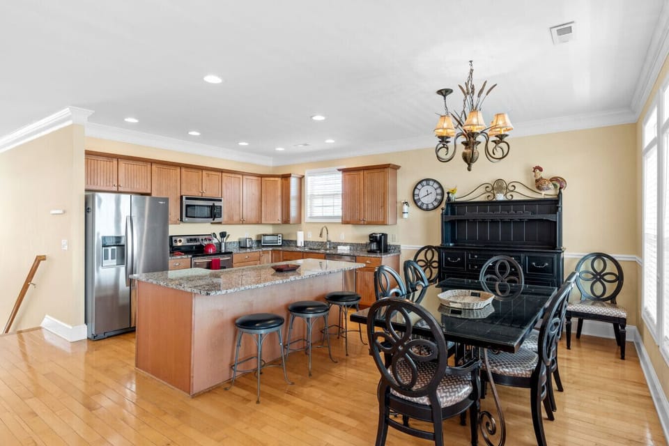 Top Level Kitchen and Dining Room