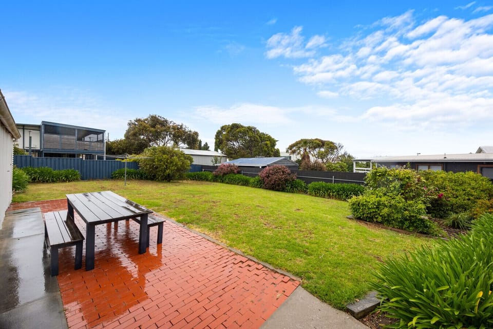 Enjoy alfresco meals or an afternoon drink as the garden surrounds you with greenery.