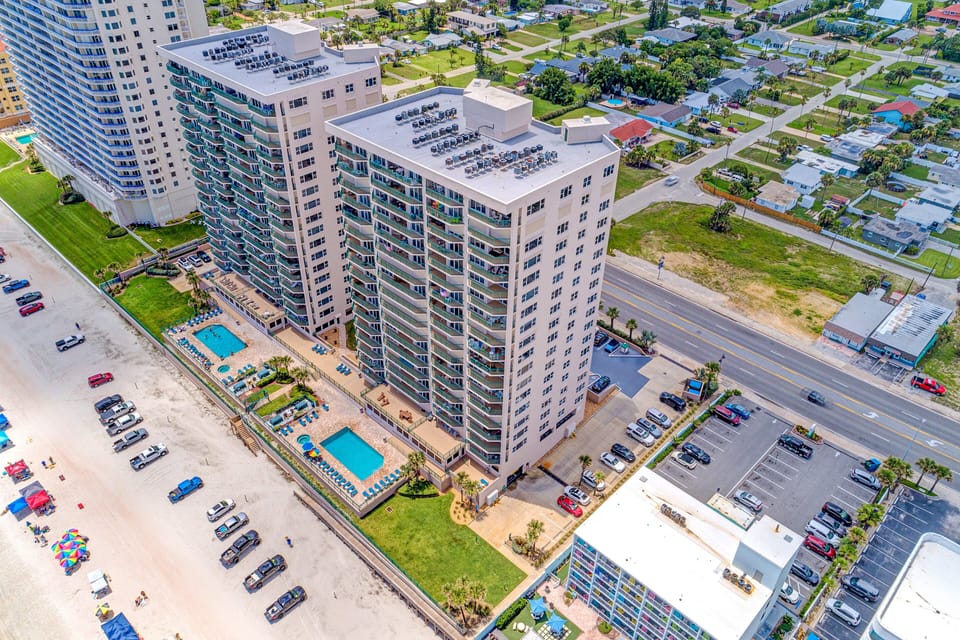 Stunning oceanfront resort featuring multiple pools, spacious balconies, and direct beach access. Ideal for unforgettable beach stays with resort-style amenities and panoramic coastal views.