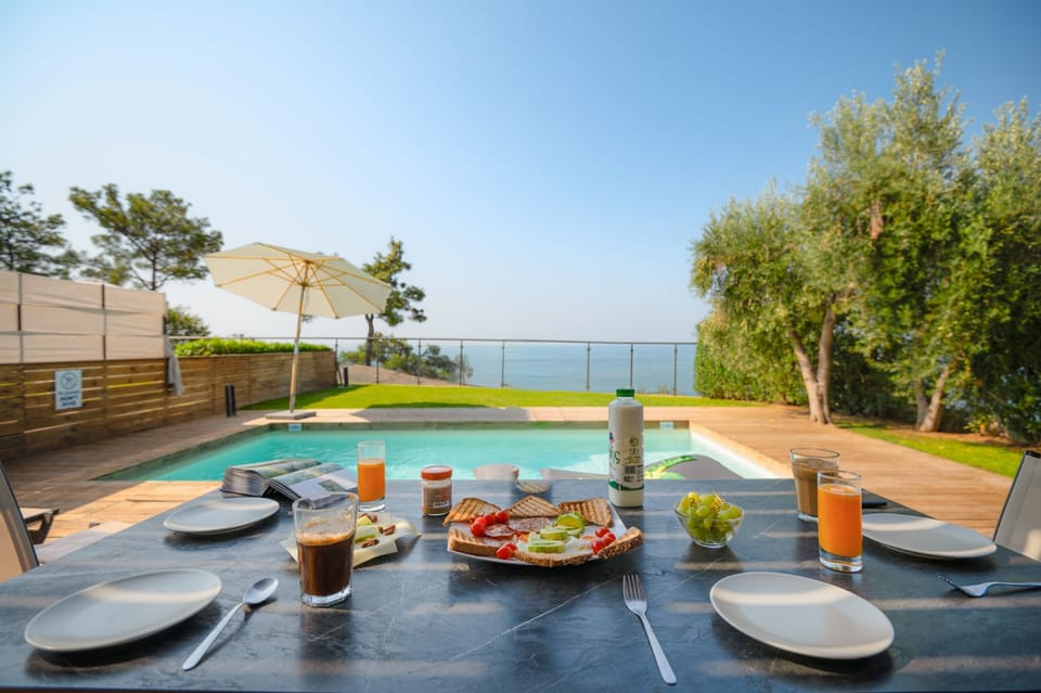 Dining by the Pool