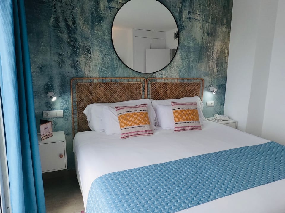 Minibar, desk, blackout drapes, free WiFi