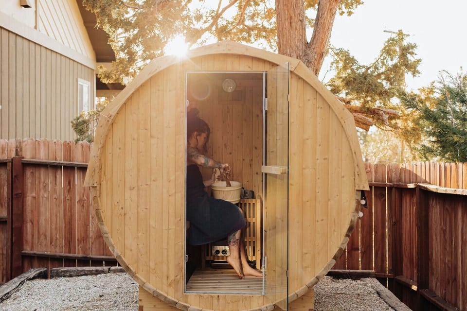 New Barrel Sauna you`ve been waiting for!