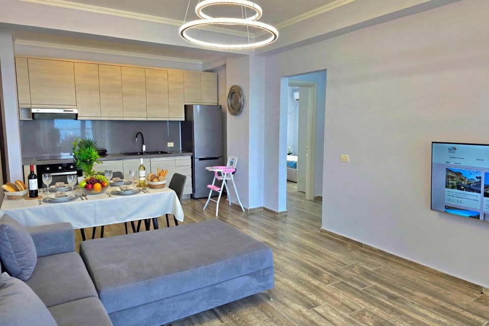 Living and dining room